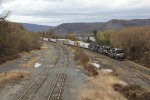 NS 7323 leads train 11Z from Binghamton into Enola yard